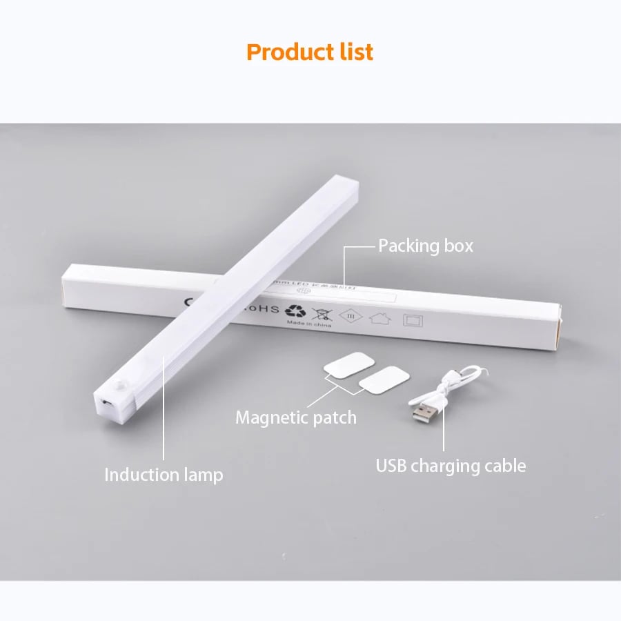 🔥Offerta limitata - Lampada LED ricaricabile (sensore intelligente, design magnetico)