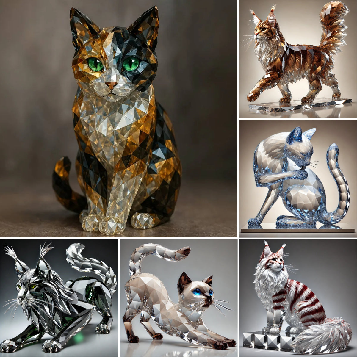🌲Regalo di Natale - Calendario dell'Avvento Crystal Cats 2025