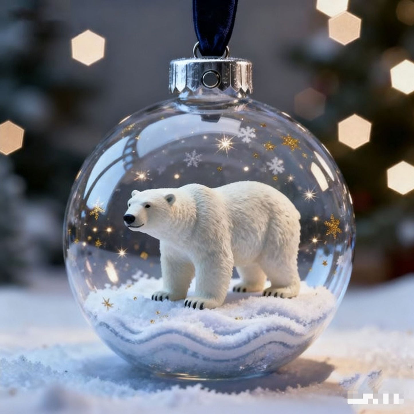 🔥🔥Ultimo giorno di sconto del 49% - Ornamenti in vetro di cristallo Wildlife Wonders 2026