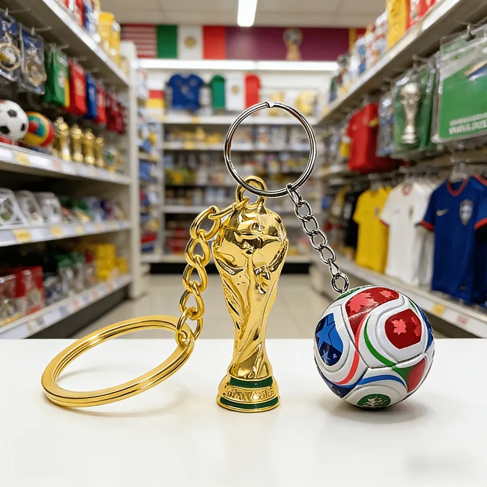 Portachiavi FIFA World Cup 2026 USA-MEX-CAN: porta con te lo spirito del gioco ovunque ✨