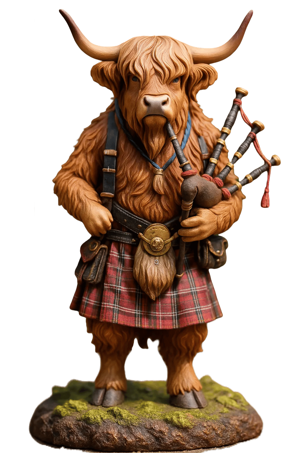 🐮Calendario dell'Avvento Mucca delle Highlands 2025🎄✨ - Bambola Mucca delle Highlands fatta a mano in 3D (24 pezzi)