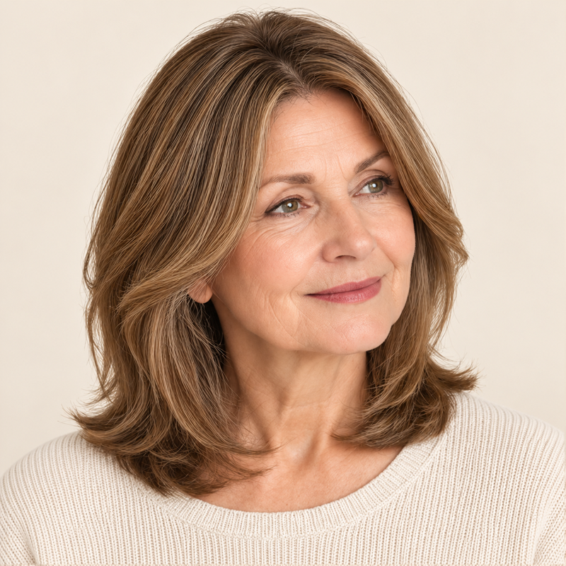 💇Copricapo per capelli dall'aspetto naturale per donna