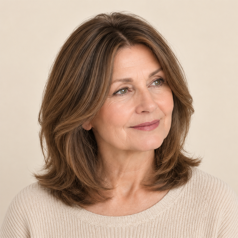 💇Copricapo per capelli dall'aspetto naturale per donna