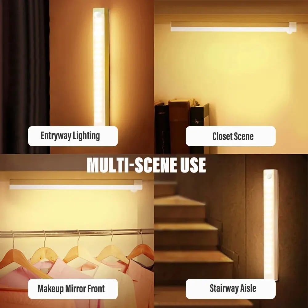 🔥Offerta limitata - Lampada LED ricaricabile (sensore intelligente, design magnetico)