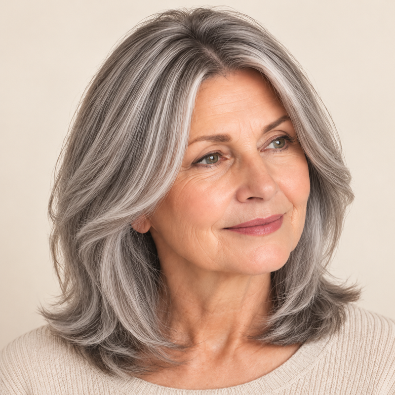 💇Copricapo per capelli dall'aspetto naturale per donna