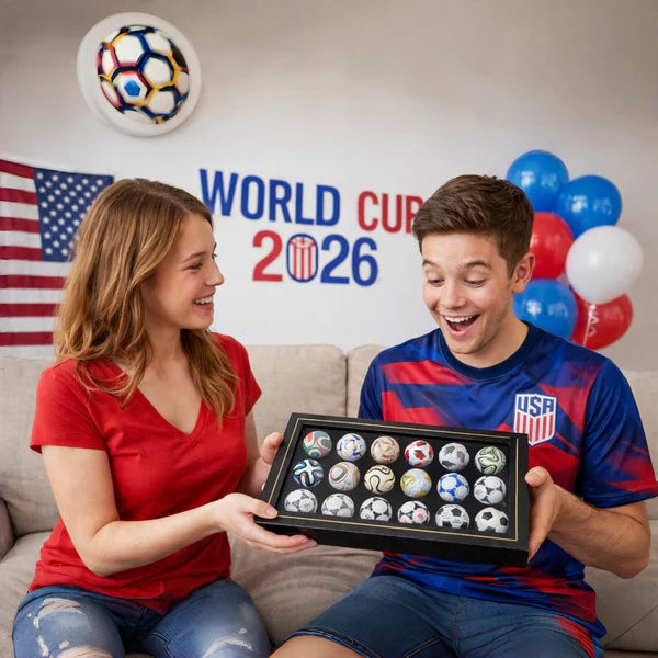 🏆 Collezione di mini palloni da calcio artigianali (1970–2026) – Saldi per i Mondiali 2026 🔥 Sconti fino al 50%!