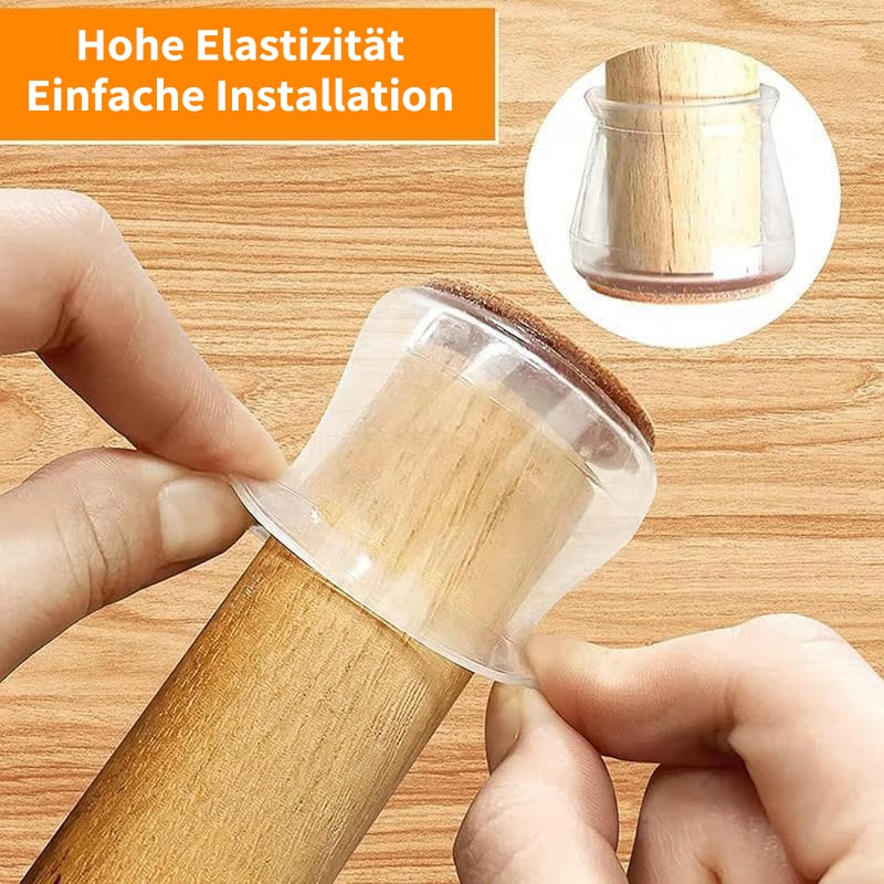 ✨ Protezioni universali in gomma per gambe di sedie: adatte a tutte le forme di gambe di sedie, resistenti ai graffi e durevoli, la soluzione definitiva per proteggere i tuoi pavimenti