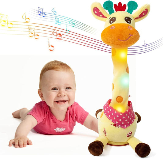 🎉 Il giocattolo musicale a forma di giraffa più venduto: canta, balla e ripete quello che dici! 🦒🎵🗣️