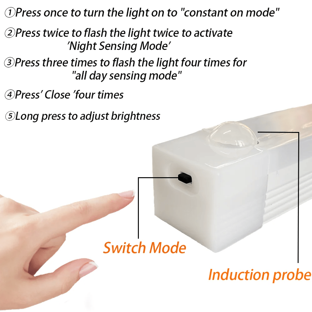 🔥Offerta limitata - Lampada LED ricaricabile (sensore intelligente, design magnetico)