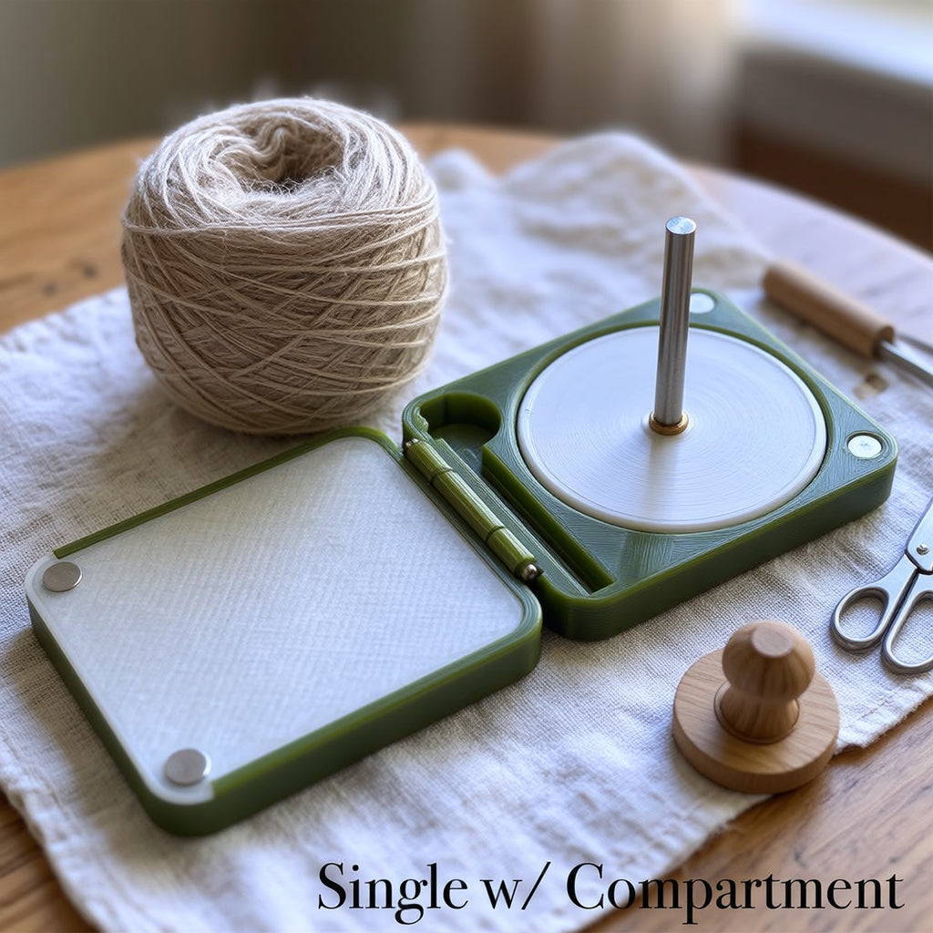 🧶Porta-filati portatile per uncinetto e maglia