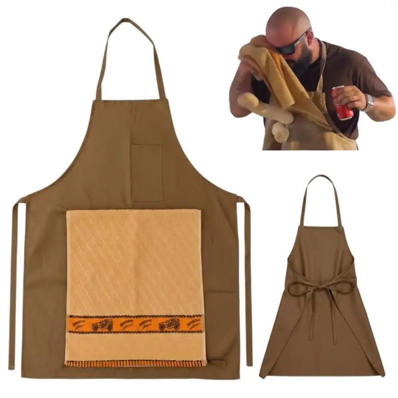 🔥 Grembiule da "Chef Capo" - Il regalo per il barbecue che nessuno si aspetta