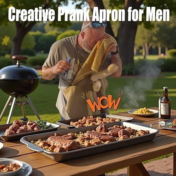 🔥 Grembiule da "Chef Capo" - Il regalo per il barbecue che nessuno si aspetta