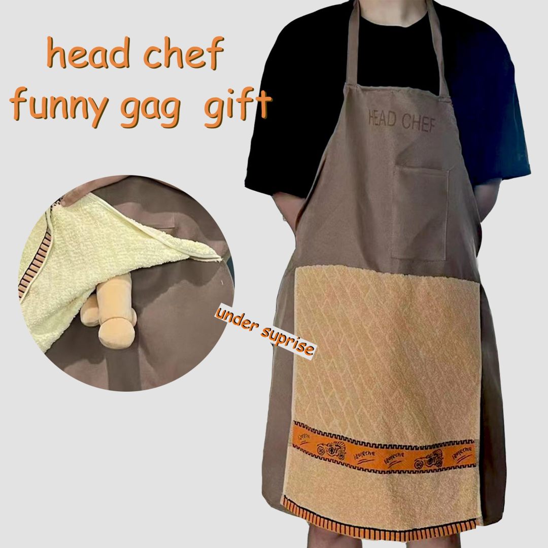 🔥 Grembiule da "Chef Capo" - Il regalo per il barbecue che nessuno si aspetta