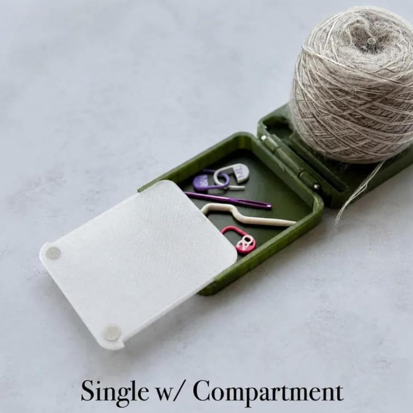 🧶Porta-filati portatile per uncinetto e maglia