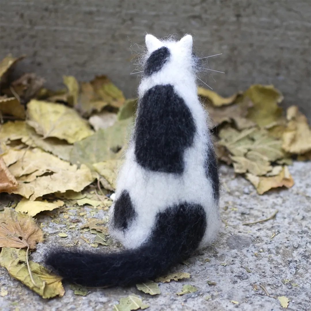 🎄✨Familiari in feltro di lana – Compagni eccentrici fatti a mano