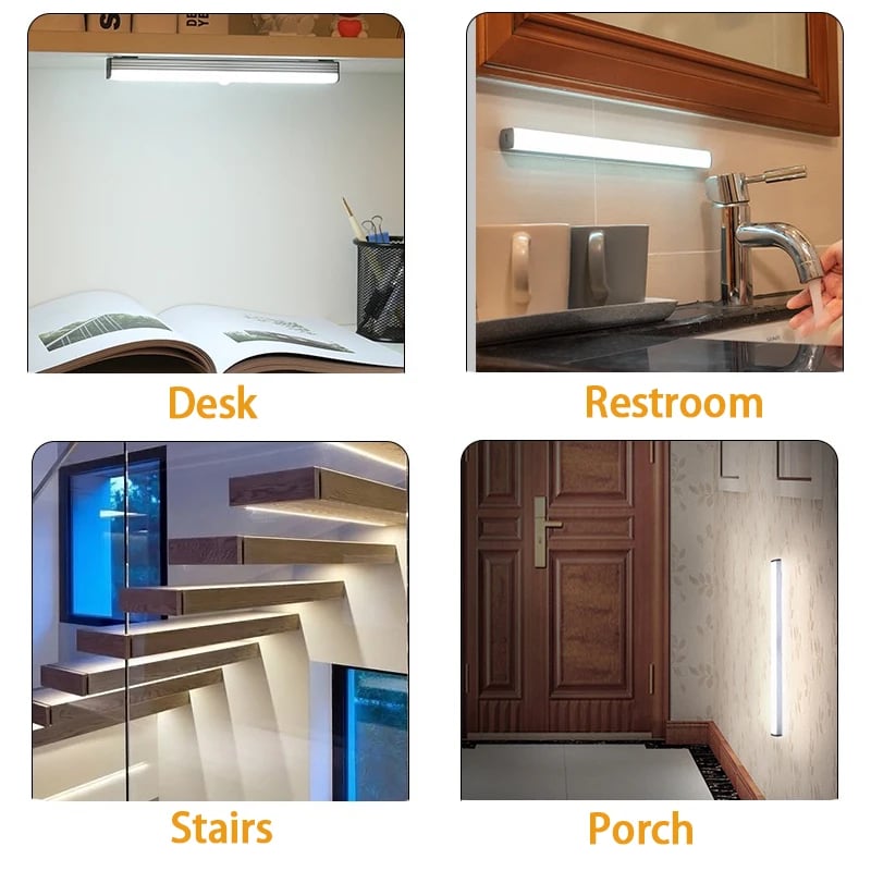 🔥Offerta limitata - Lampada LED ricaricabile (sensore intelligente, design magnetico)