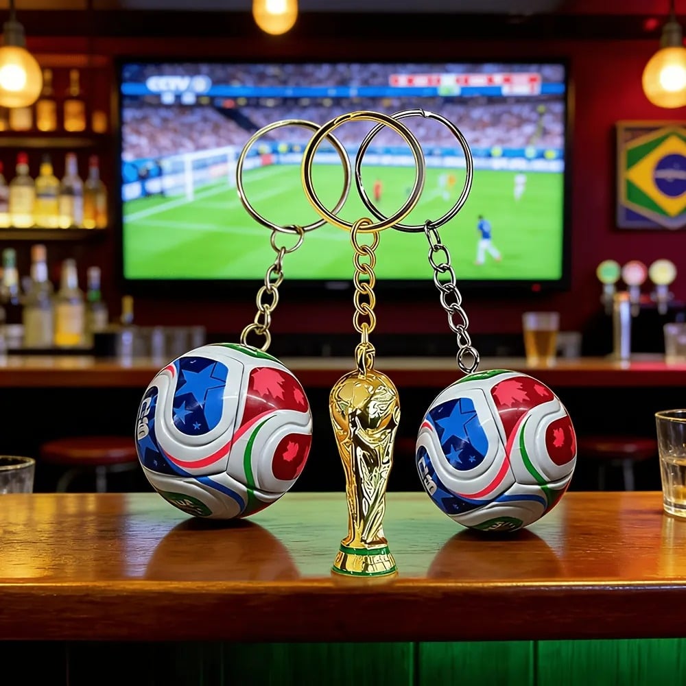Portachiavi FIFA World Cup 2026 USA-MEX-CAN: porta con te lo spirito del gioco ovunque ✨
