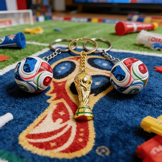 Portachiavi FIFA World Cup 2026 USA-MEX-CAN: porta con te lo spirito del gioco ovunque ✨