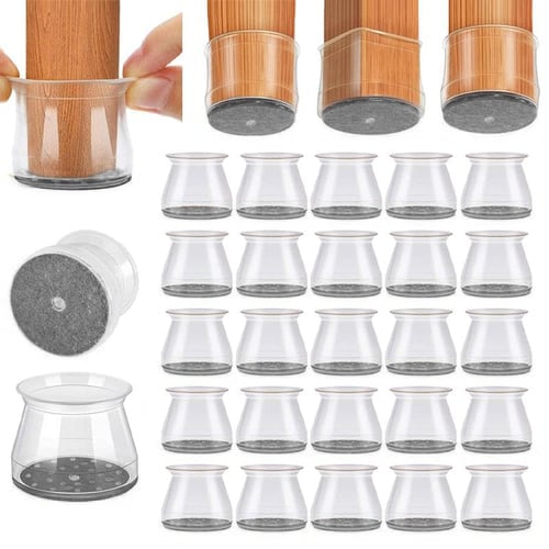 ✨ Protezioni universali in gomma per gambe di sedie: adatte a tutte le forme di gambe di sedie, resistenti ai graffi e durevoli, la soluzione definitiva per proteggere i tuoi pavimenti