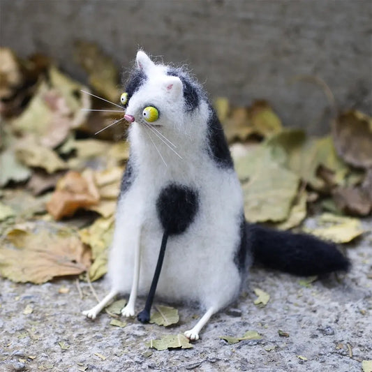 🎄✨Familiari in feltro di lana – Compagni eccentrici fatti a mano
