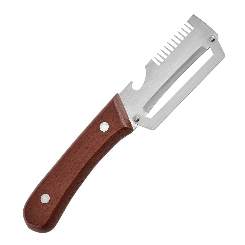 🔥ACQUISTA 2 E NE AVRAI 1 IN OMAGGIO!✨Utensile da cucina 3 in 1 per affettare e pelare il cipollotto